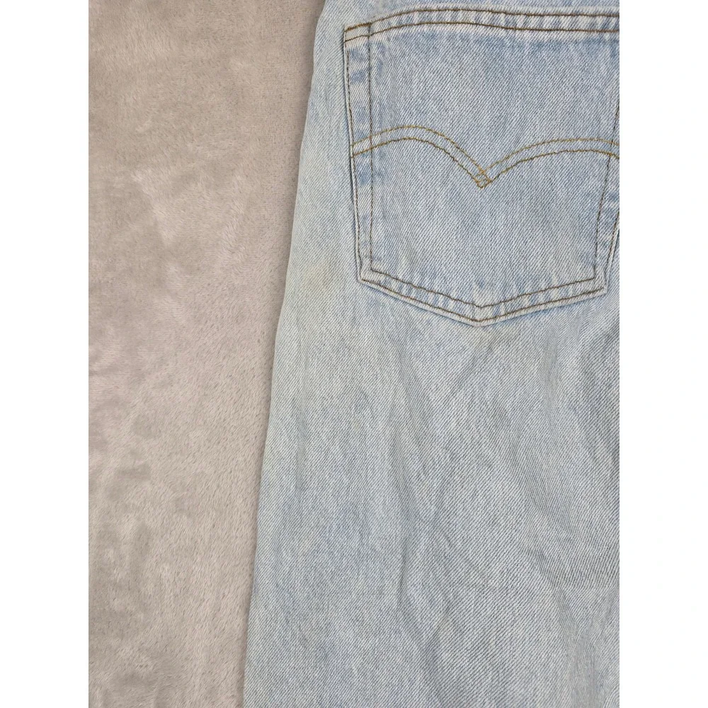 Vintage Levi's 501 Button Fly Jeans Mens 36x32 Fit 34x31 Blue Made In USA 80s